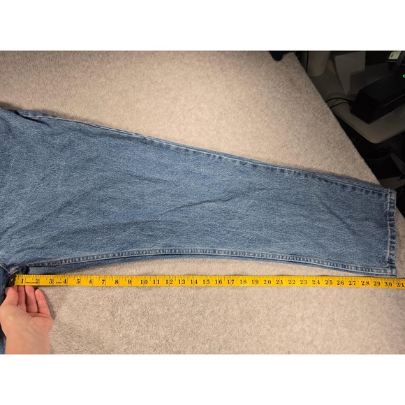 Vintage Y2K Faded Glory Original Fit Mens Jeans Denim 40 x 32 Cotton Made USA - Picture 12 of 15